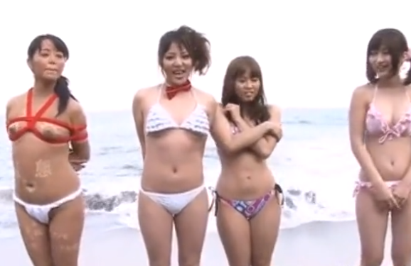 ●日焼け美女だらけのビーチで始まる本気の大乱交フェス【乱交】