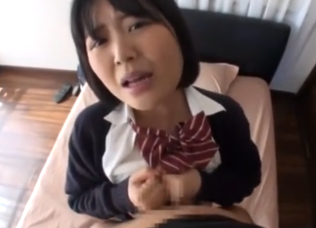 【巨乳パイズリ】制服姿のロリ顔ギャルJKがむち胸で乱れる極上エロ動画
