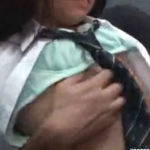 【制服】エレベーターで密室SEX！平成ギャルを尾行して路地裏で捕獲→生ぶっかけされるエロ動画