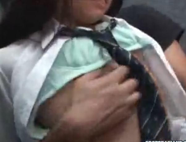 【制服】エレベーターで密室SEX！平成ギャルを尾行して路地裏で捕獲→生ぶっかけされるエロ動画