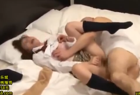 【天使】制服JKがリフレもホテルも全開サービスのギャル系エロ動画