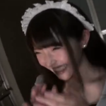 【出張メイド】メイドコス現役JKに裏オプ膣内射精ハメ撮りエロ動画